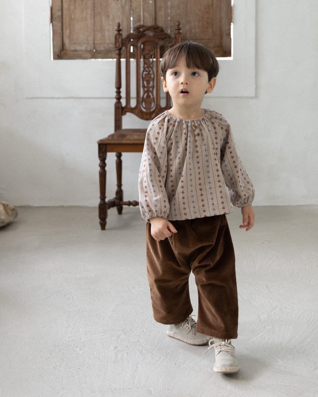 Rustic Corduroy Pants - Acorn  [Doucement] (25AW)【2025年10月下旬以降お届け予定】