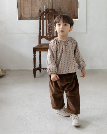Rustic Corduroy Pants - Acorn  [Doucement] (25AW)【2025年10月下旬以降お届け予定】