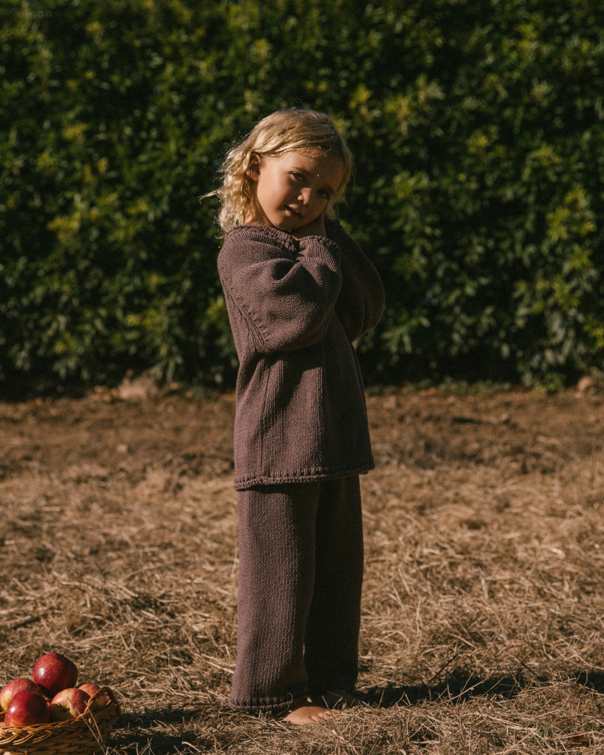 Knit top - Cream [EARTH THE ARCHIVE] (26AW)