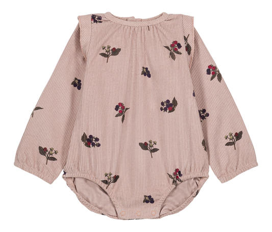 【予約販売】 ESMEE ROMPER - LIGHT MAUVE / BLACKBERRIES [STUDIO BOHEME] (25AW) 【2025年9月中旬以降入荷予定】