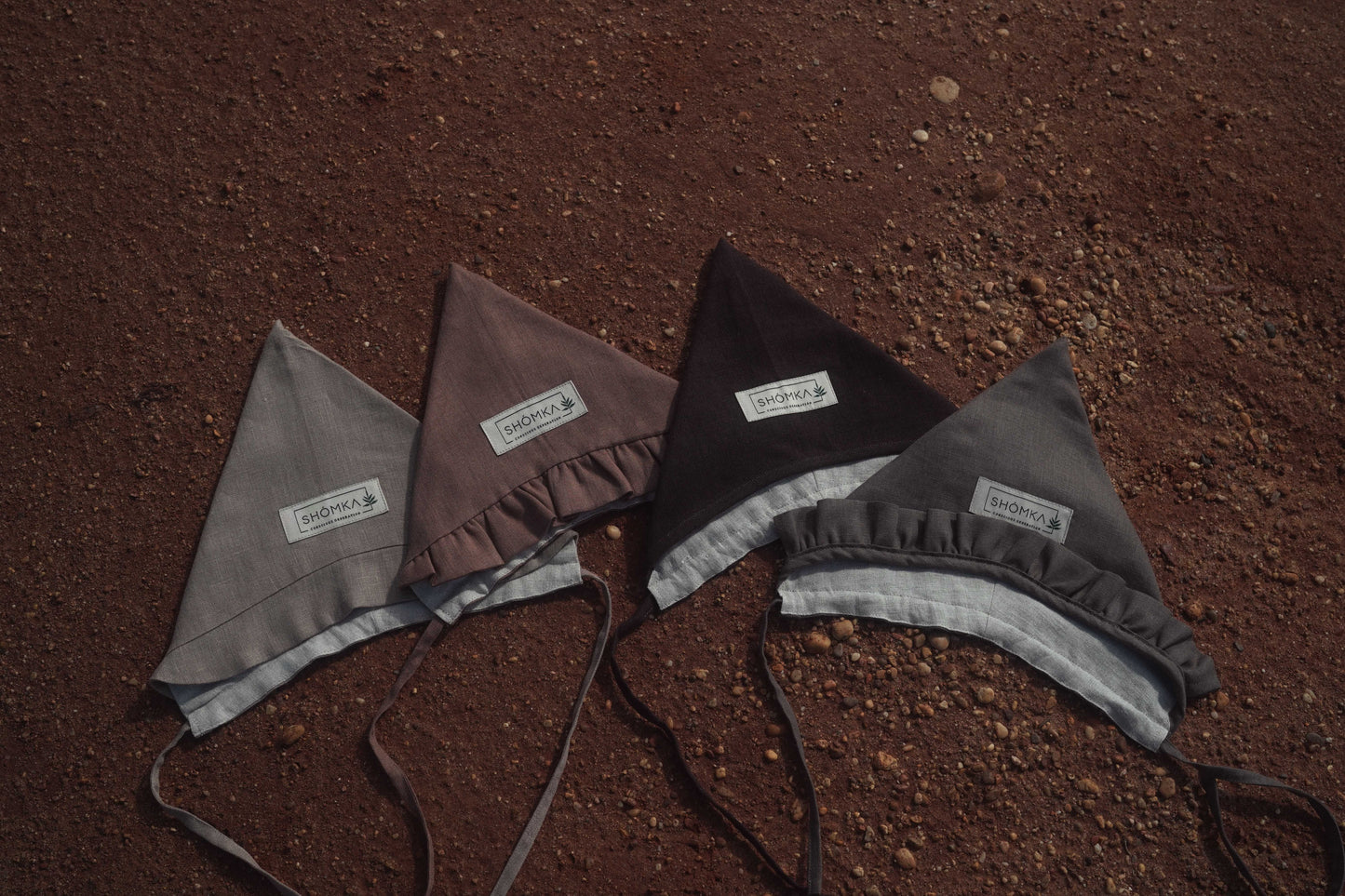 【オーダー会】LINEN PIXIE BONNET [SHOMKA] 【2026年4月中旬以降順次発送】