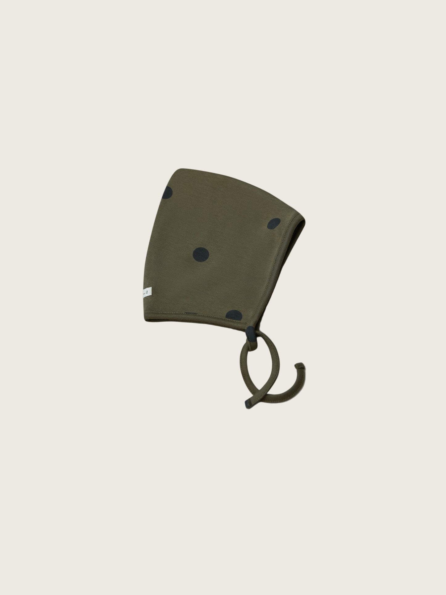 OLIVE DOTS BONNET [organic zoo] (23AW)