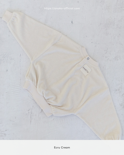Volume Sweatshirts - Ecru Cream [EARTH THE ARCHIVE] (26AW)
