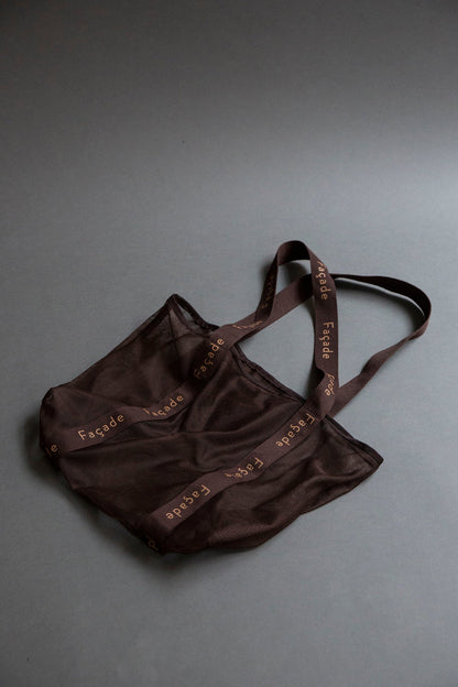 Tote Bag - Burgundy [Façade](26AW)drop1
