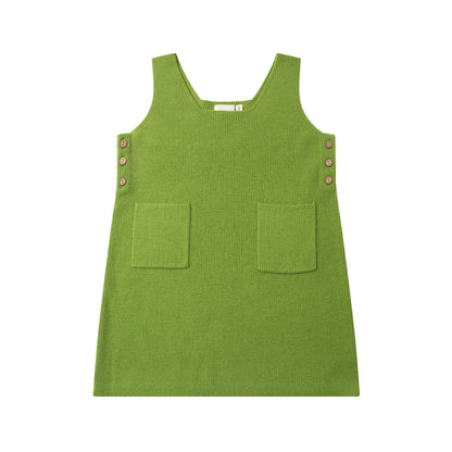 POCKET DRESS - GREEN