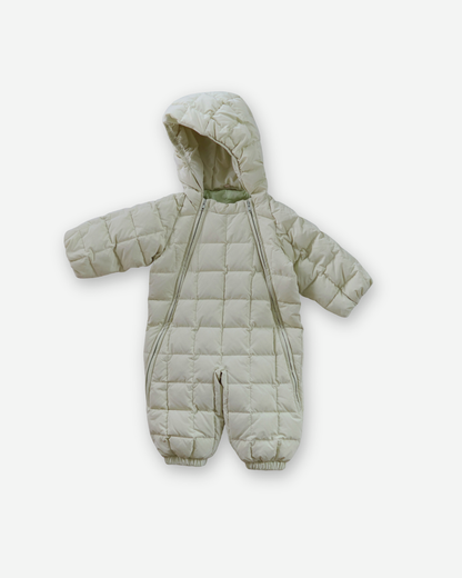 Lightweight padded jumpsuit - Light Olive [EARTH THE ARCHIVE] (26AW)