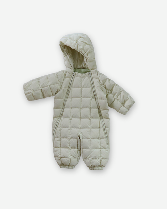 Lightweight padded jumpsuit - Light Olive [EARTH THE ARCHIVE] (26AW)