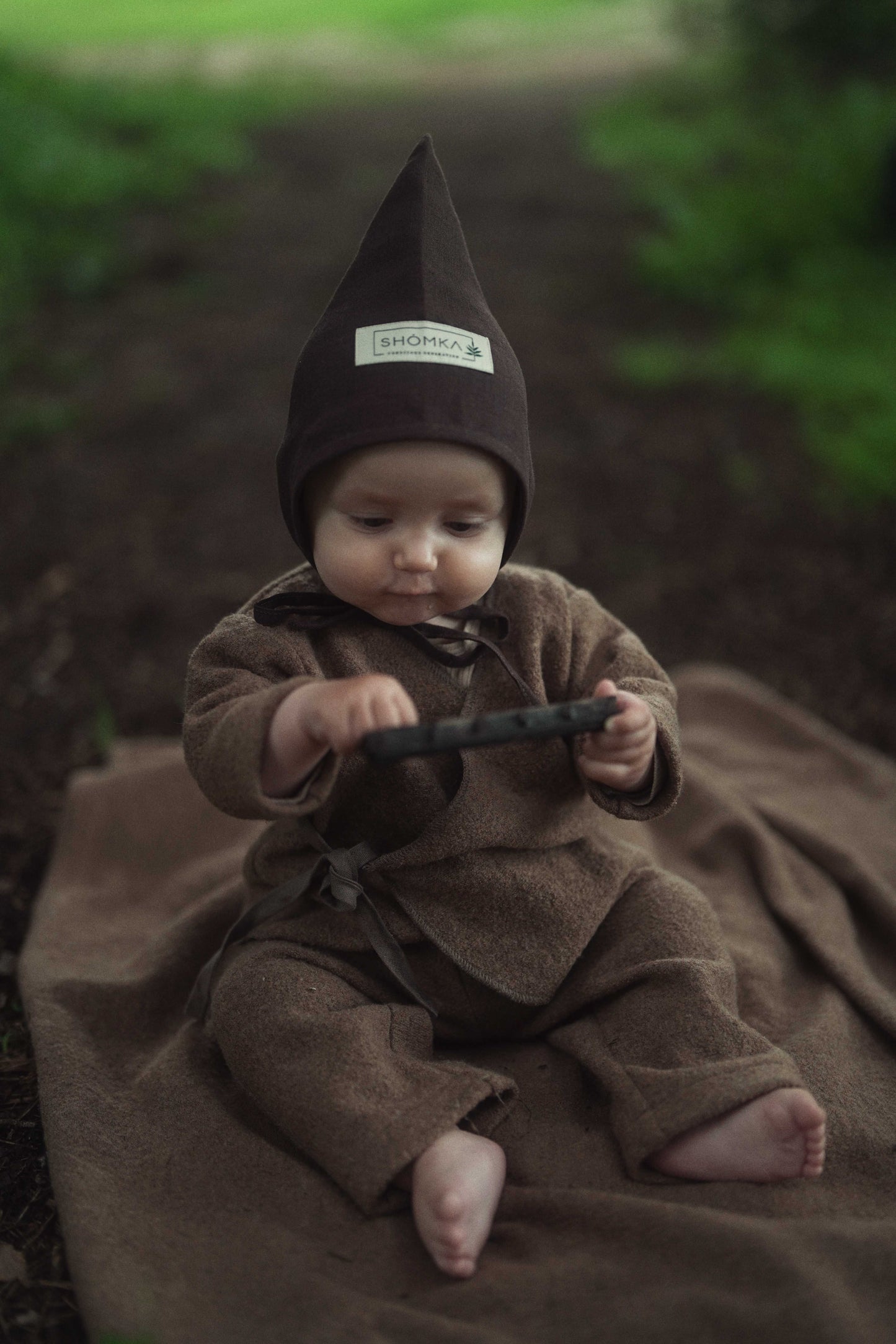 【オーダー会】LINEN PIXIE BONNET [SHOMKA] 【2026年4月中旬以降順次発送】