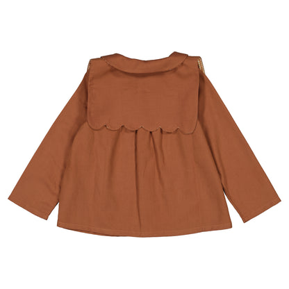Blouse GRENELLE terracota