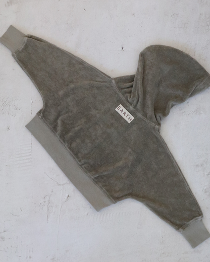 Volume hoodie - Khaki [EARTH THE ARCHIVE] (26AW)