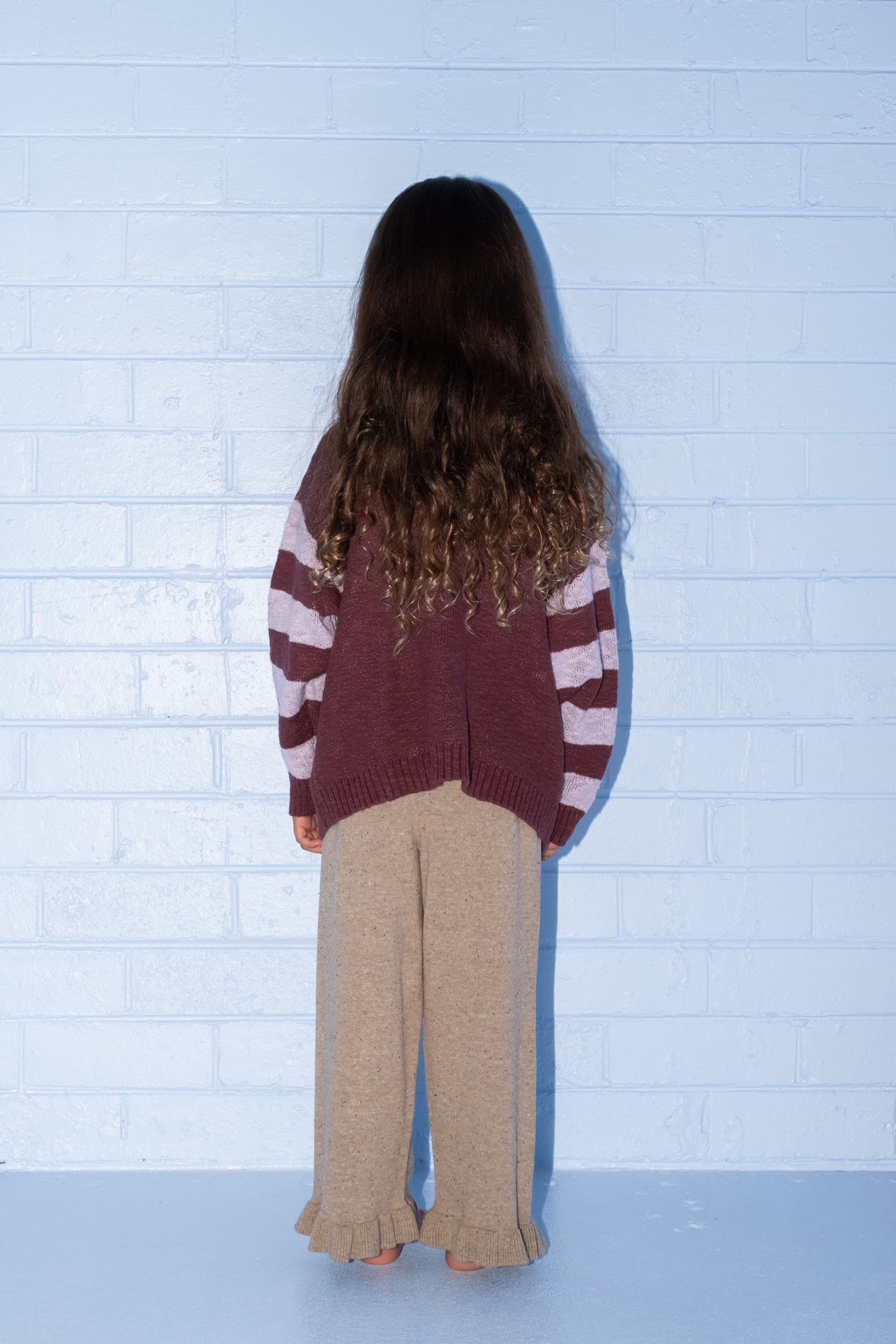 Bloom Knit Pull Over - Plum [GROWN] (26AW) drop2