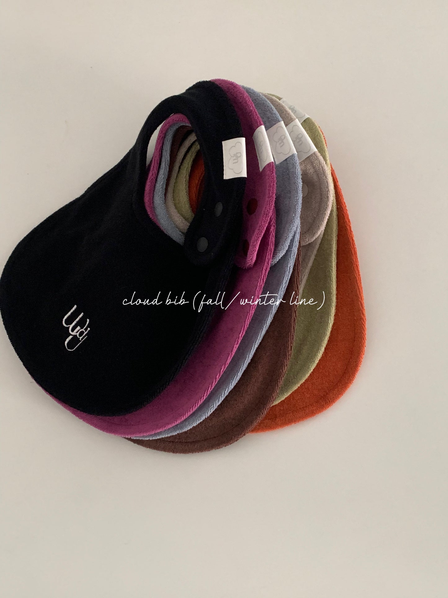 【オーダー会】cloud terry bibs [wouldU]【2025年11月下旬以降順次お届け予定】