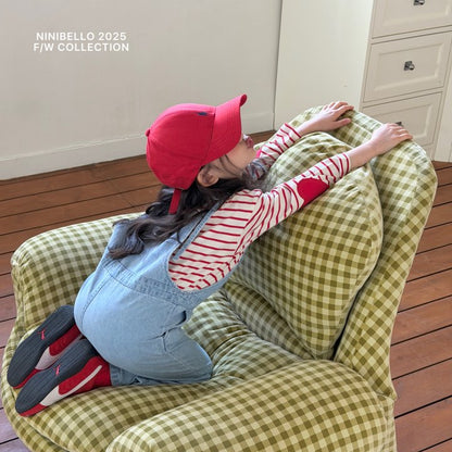 【予約販売】Heart patch color tee [NINIBELLO] (26SS)【2026年2月下旬以降順次発送】