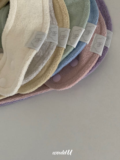 【オーダー会】cloud terry bibs [wouldU]【2025年11月下旬以降順次お届け予定】