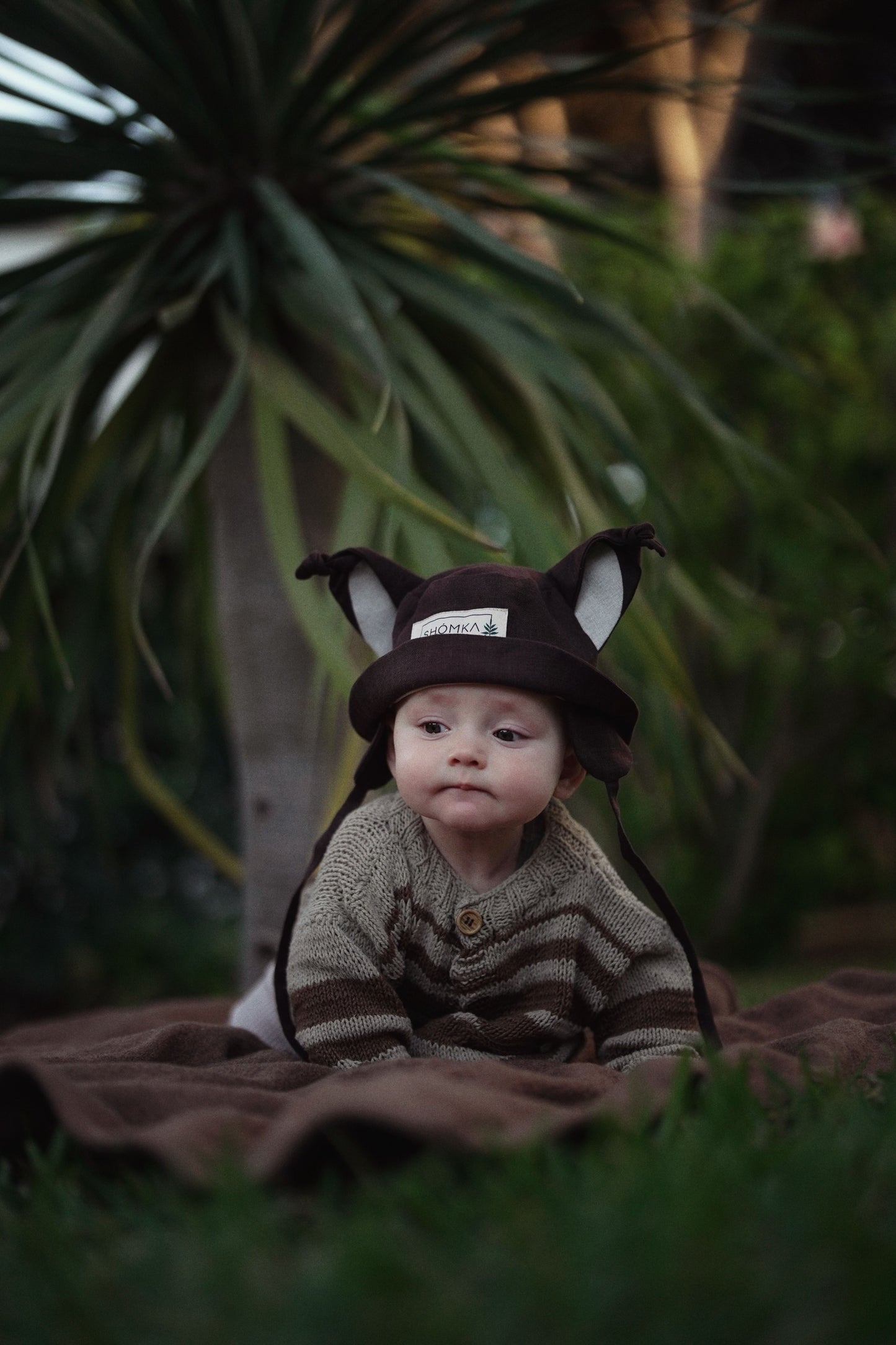 【オーダー会】'LYNX' LINEN HAT [SHOMKA] 【2026年4月中旬以降順次発送】