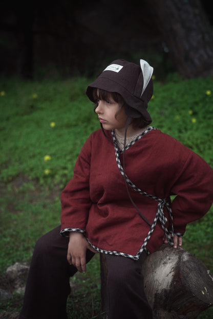 【オーダー会】'JERBOA' LINEN HAT [SHOMKA] 【2026年4月中旬以降順次発送】