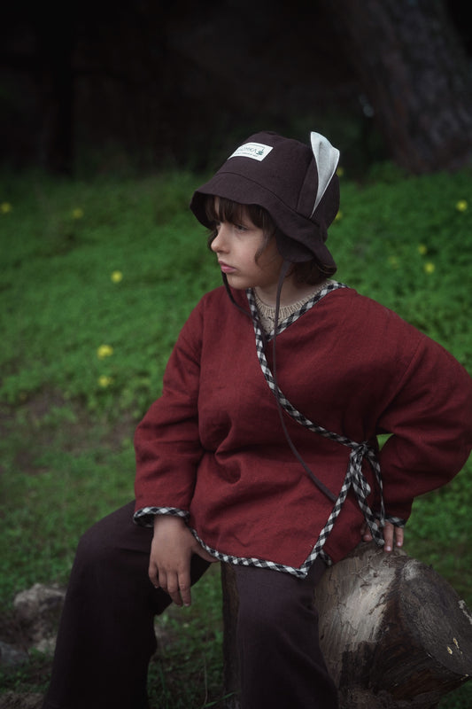 【オーダー会】'JERBOA' LINEN HAT [SHOMKA] 【2026年4月中旬以降順次発送】