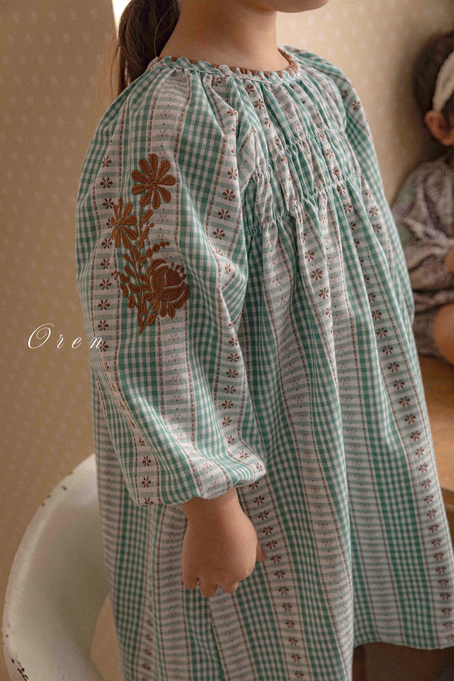 【予約商品】Sea Fury Check One Piece [Oren] (26SS)【2026年3月中旬以降順次発送】