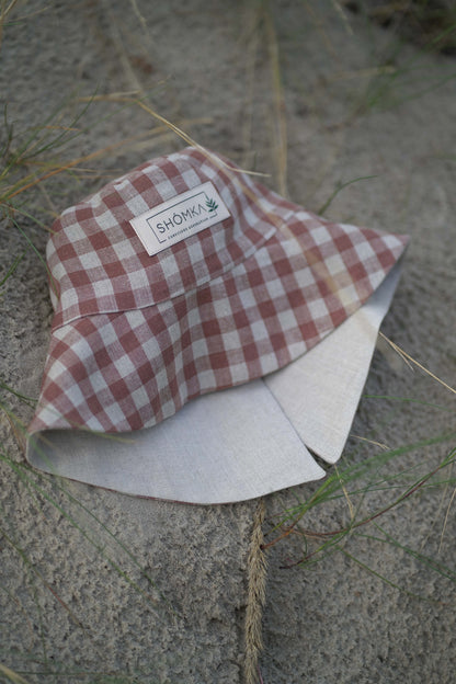 【オーダー会】'PANAMA' LINEN HAT [SHOMKA] 【2026年4月中旬以降順次発送】