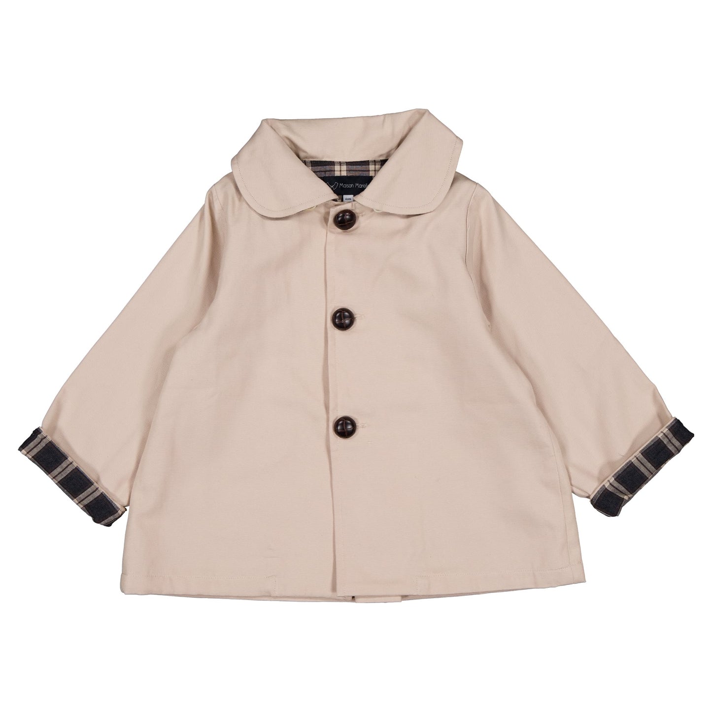 Jacket mid season VERNNEUIL - BEIGE [Maison Marelle](25SS DROP2)