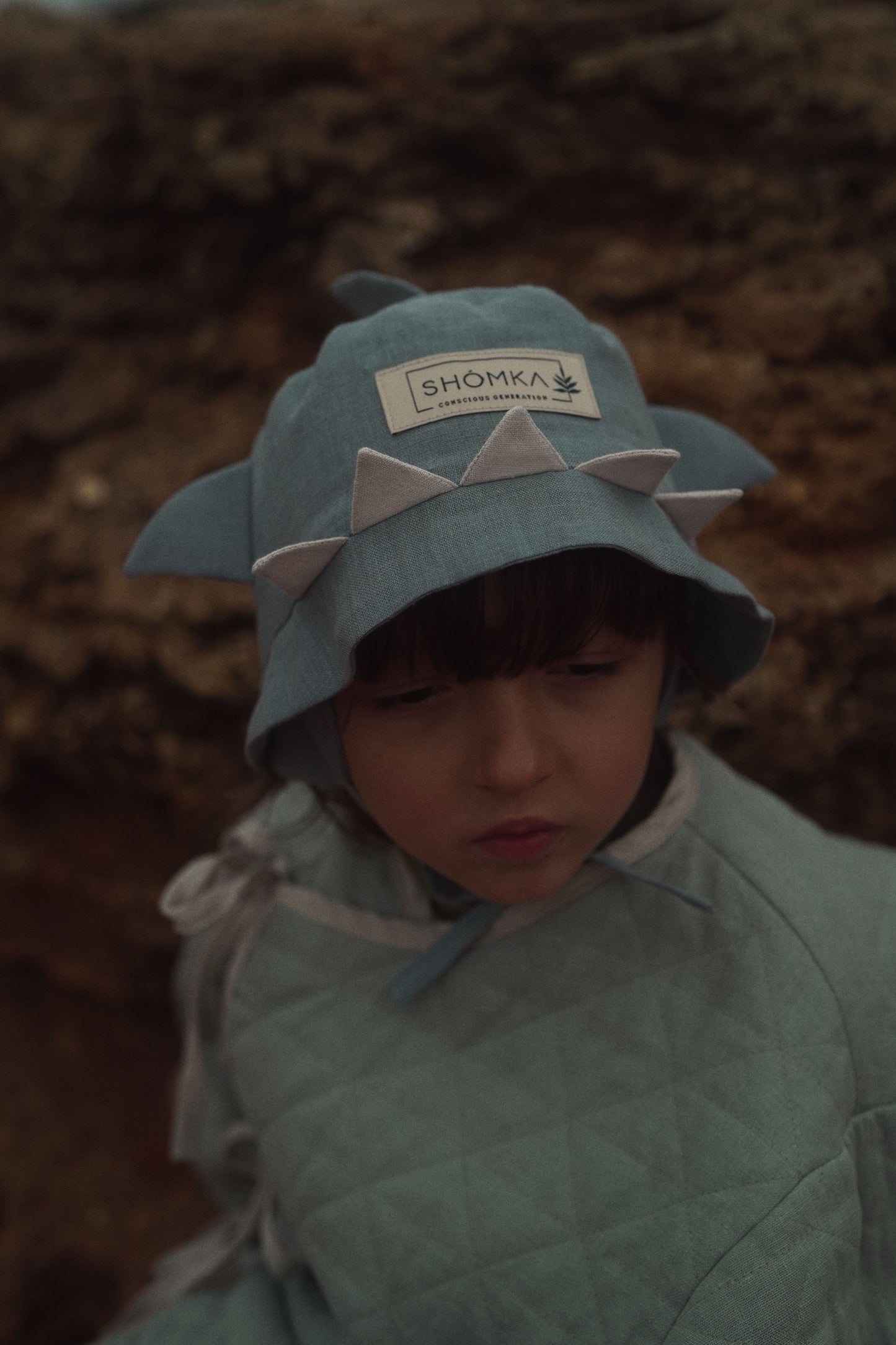 【オーダー会】'SHARK' LINEN HAT [SHOMKA] 【2026年4月中旬以降順次発送】