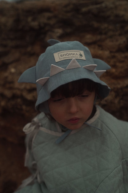 【オーダー会】'SHARK' LINEN HAT [SHOMKA] 【2026年4月中旬以降順次発送】