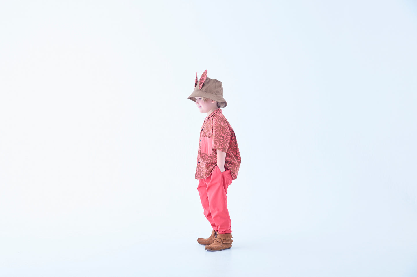 AZULEJOS Beast Bucket Hat - brown [eLfinFolk] (26SS)
