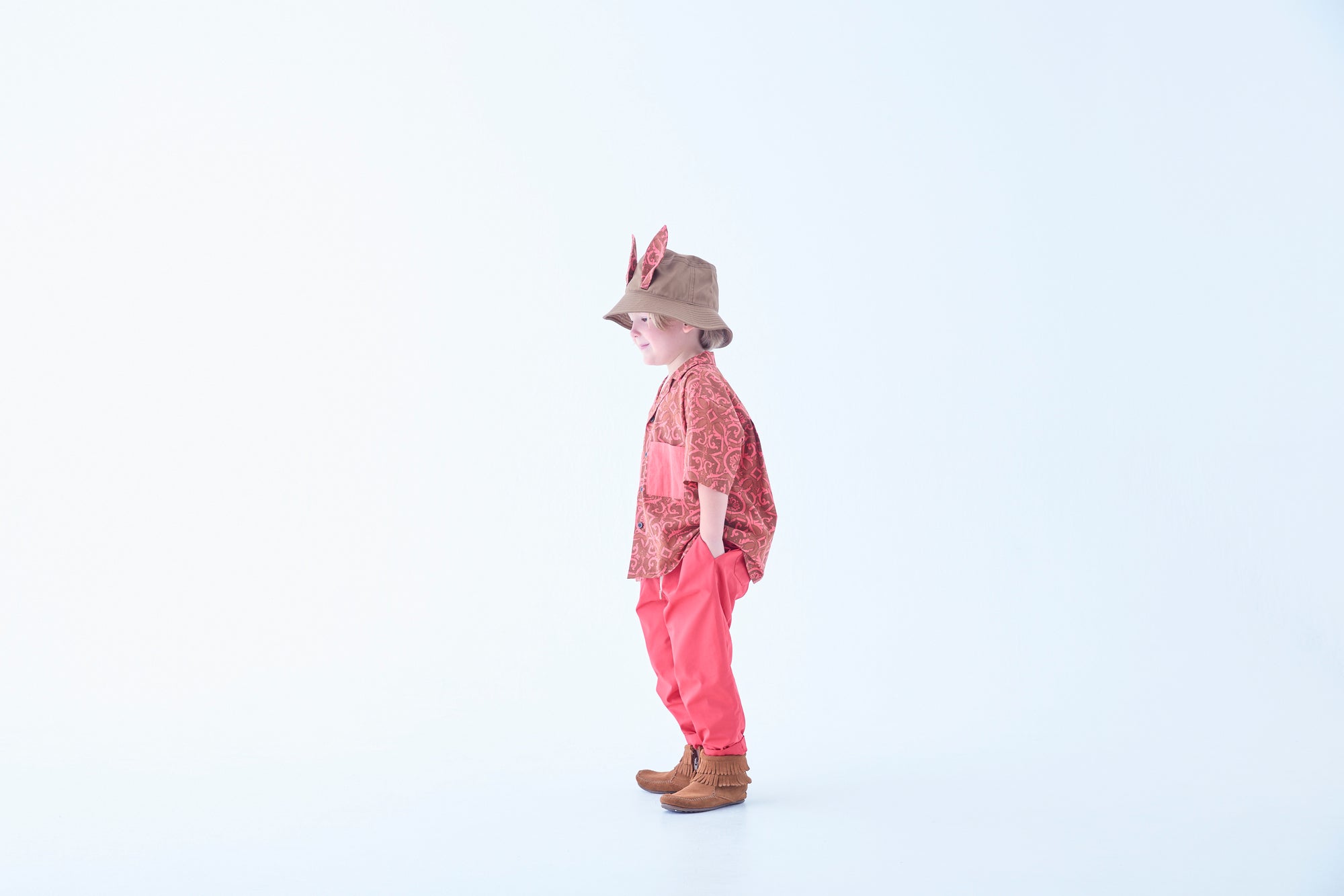 AZULEJOS Beast Bucket Hat - brown [eLfinFolk] (26SS)