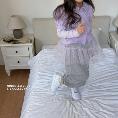 【予約販売】ballerina tutu tee [NINIBELLO] (26SS)【2026年2月下旬以降順次発送】