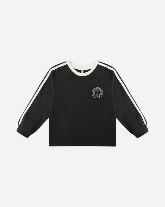 JERSEY LONG SLEEVE TEE - BLACK [Rylee + Cru](25AW Drop2)
