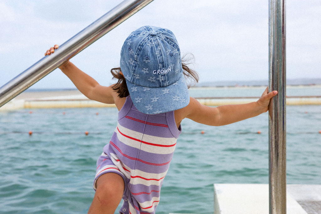 Daisy Denim Cap - Kids [GROWN](26SS)drop2