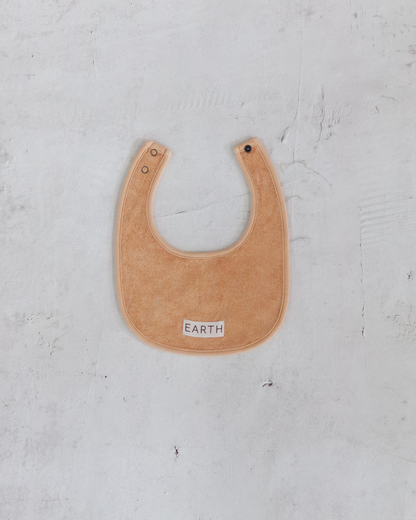 Organic Bib - Orange [EARTH THE ARCHIVE] (26AW)