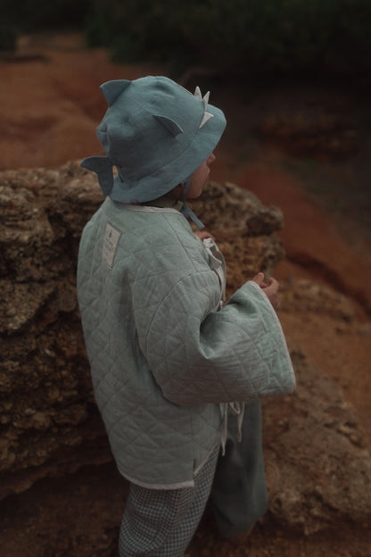 【オーダー会】'SHARK' LINEN HAT [SHOMKA] 【2026年4月中旬以降順次発送】