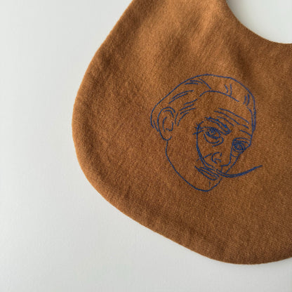 bib of great human - dali