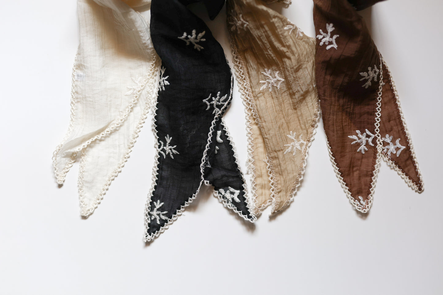 flowers kerchief