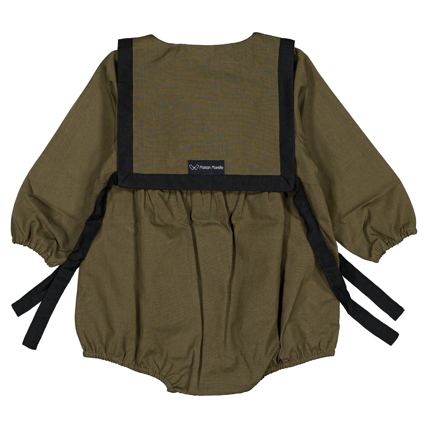 【オーダー会】 Romper ALMA - green [Maison Marelle](25AW Drop1) 【2025年12月中旬以降発送予定】