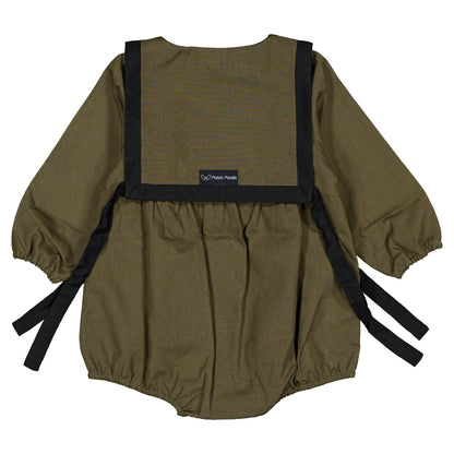 【オーダー会】 Romper ALMA - green [Maison Marelle](25AW Drop1) 【2025年12月中旬以降発送予定】