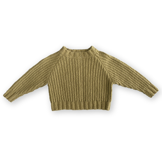 [GROWN] Merino Wool Pullover (Sage) - HW24