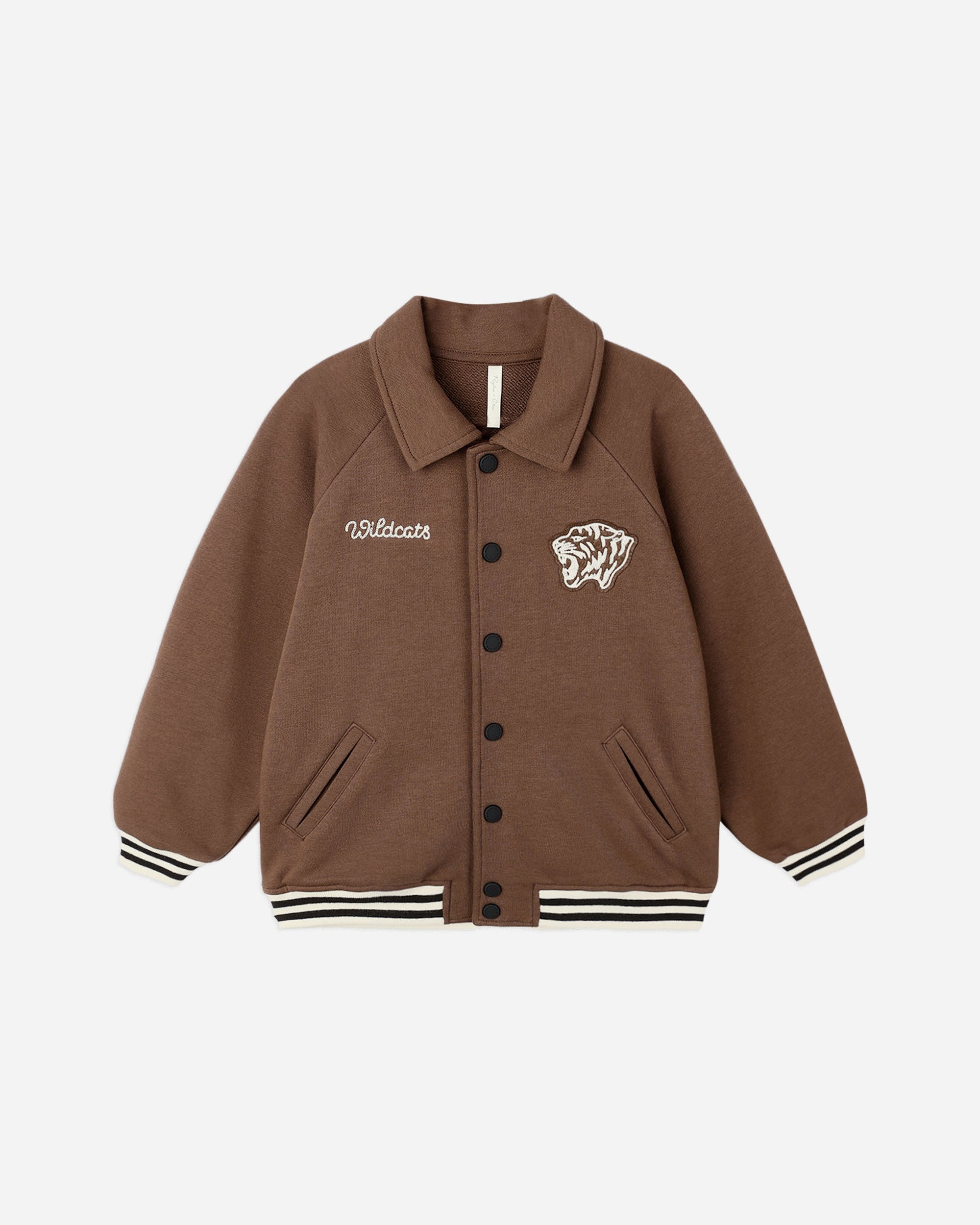 FRENCH TERRY BOMBER - WEST COAST WILD CATS [Rylee + Cru](25AW Drop2)