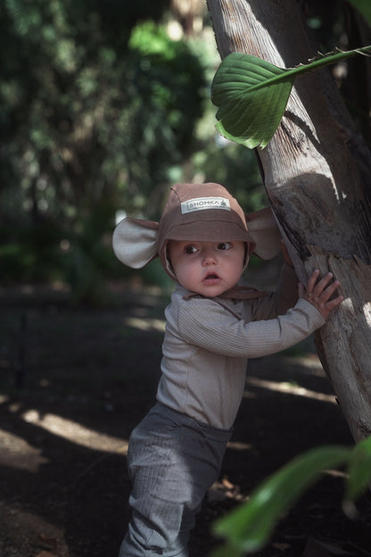 【オーダー会】'MONKEY' LINEN BONNET [SHOMKA] 【2026年4月中旬以降順次発送】