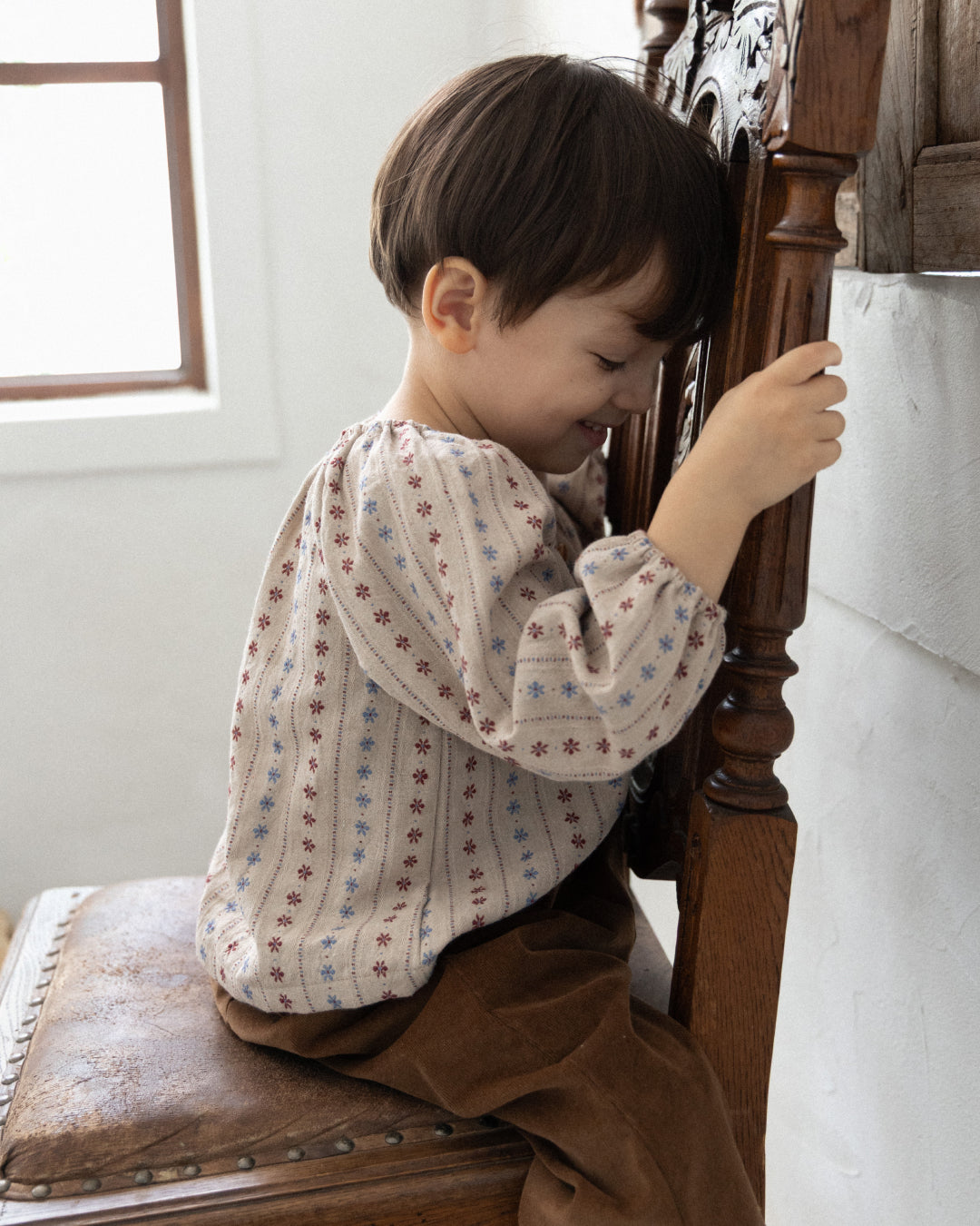 Vintage Garden Blouse [Doucement] (25AW)【2025年10月下旬以降お届け予定】