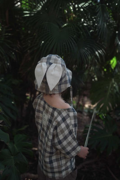 【オーダー会】'RABBIT' LINEN HAT [SHOMKA] 【2026年4月中旬以降順次発送】
