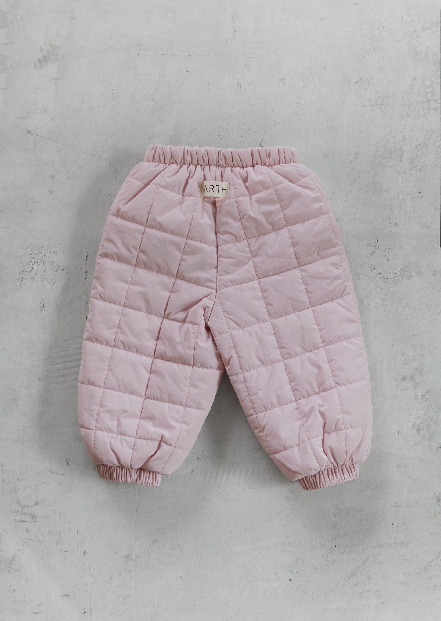 Lightweight padded pants - Pink [EARTH THE ARCHIVE] (26AW)