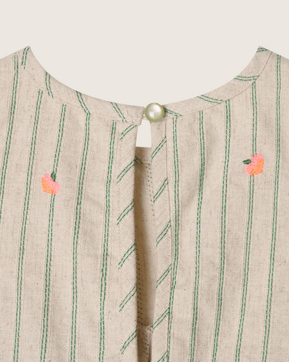 Peach Bloom Linen Suit  [Doucement] (25SS)