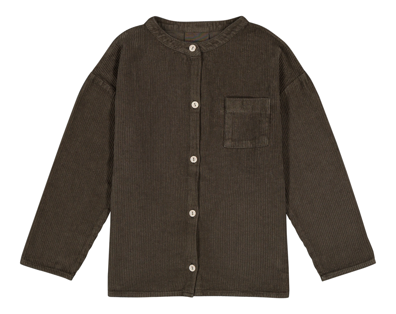 JIM SHIRT - DARK TAUPE [STUDIO BOHEME] (25AW)