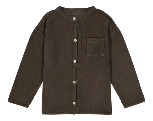 【予約販売】 JIM SHIRT - DARK TAUPE [STUDIO BOHEME] (25AW) 【2025年9月中旬以降入荷予定】