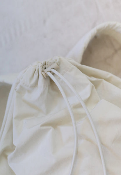 Light weight back pack - Cream [EARTH THE ARCHIVE] (26AW)