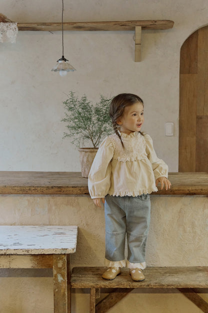 [Puella FLO] rumi denim pants