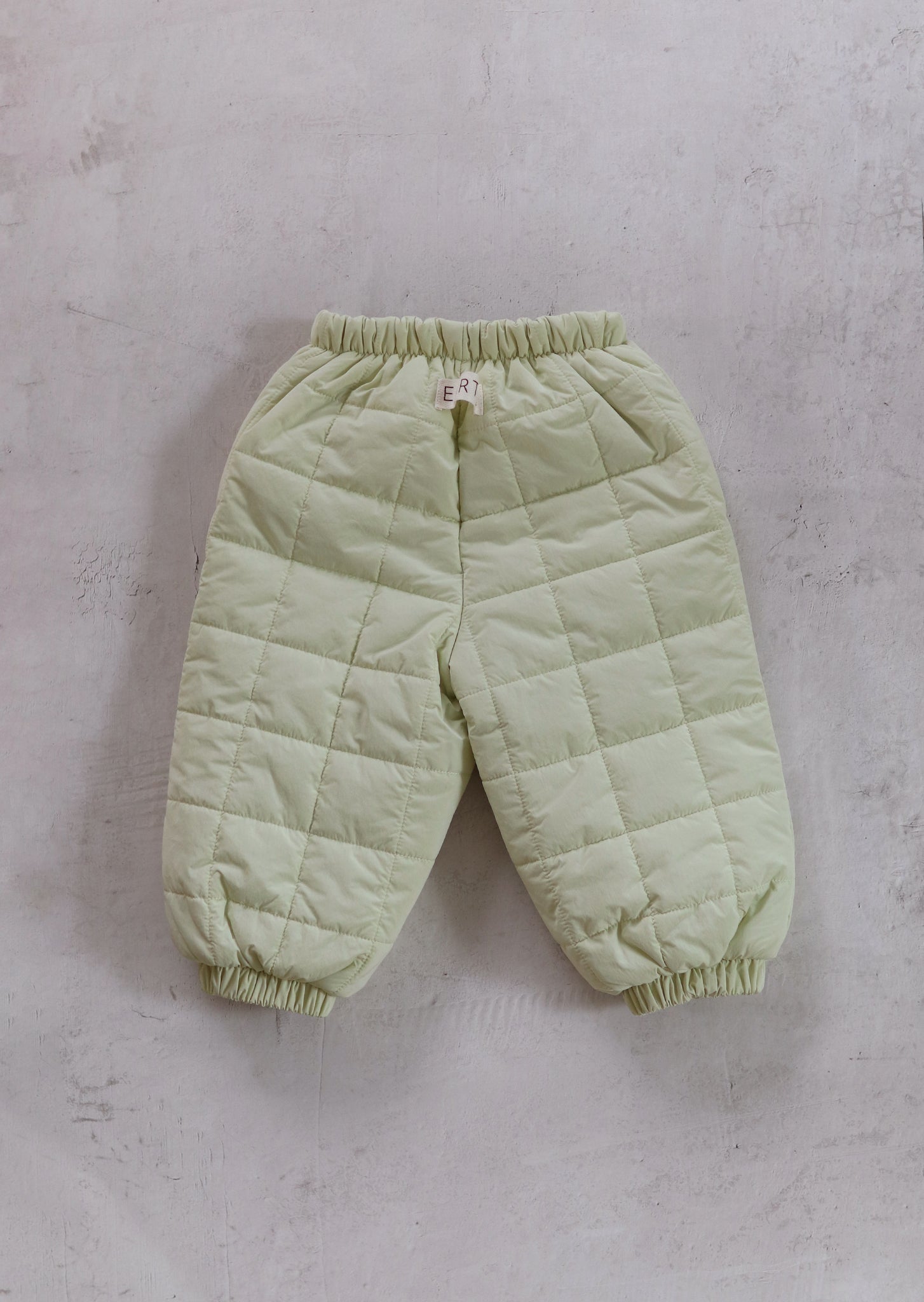 Lightweight padded pants - Light Olive [EARTH THE ARCHIVE] (26AW)