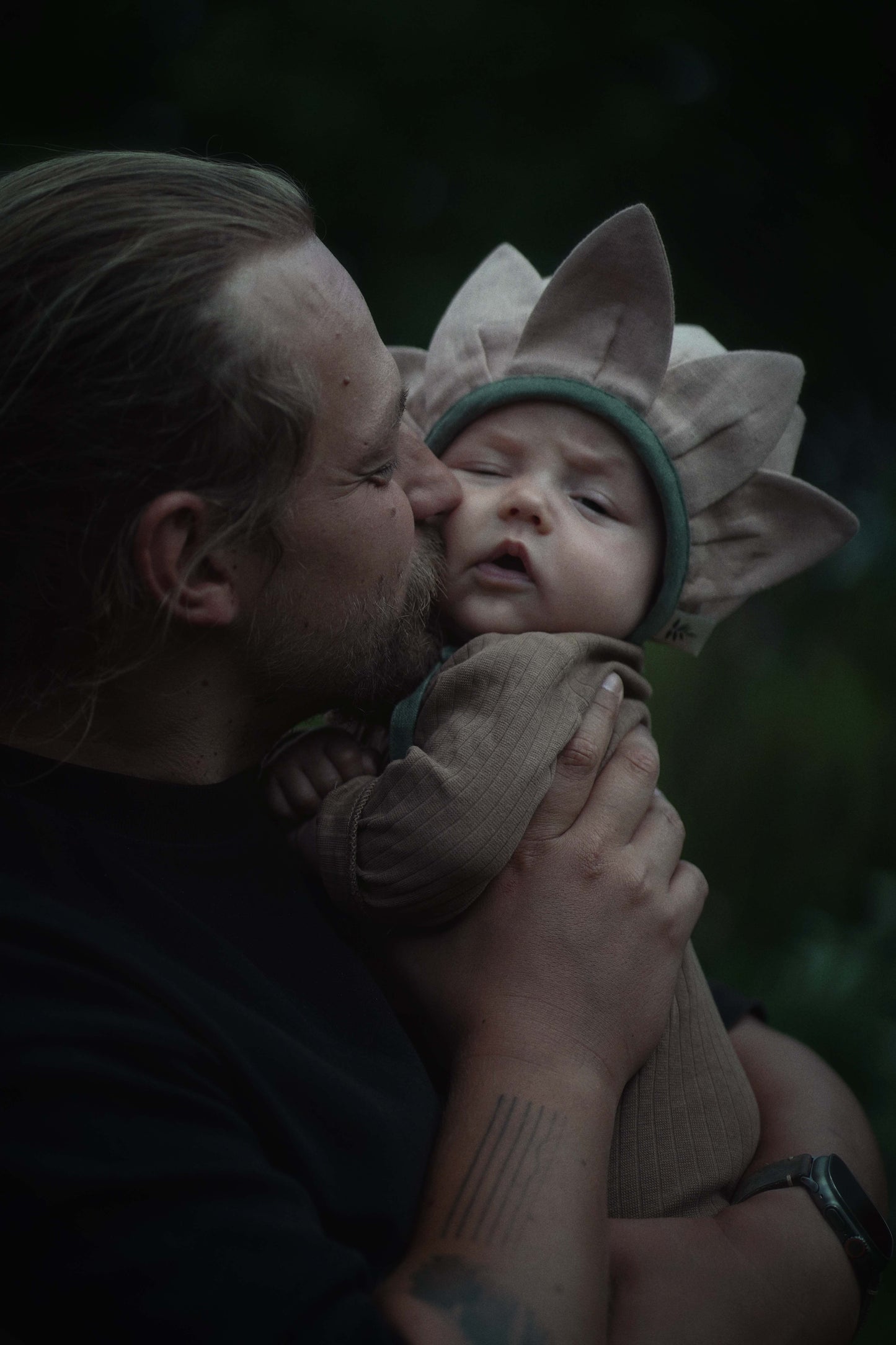 【オーダー会】'MAGNOLIA' LINEN FLOWER BONNET [SHOMKA] 【2026年4月中旬以降順次発送】